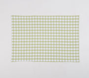 Mini Checkered Cotton Placemats (set of 4), 19 x 13 Inch