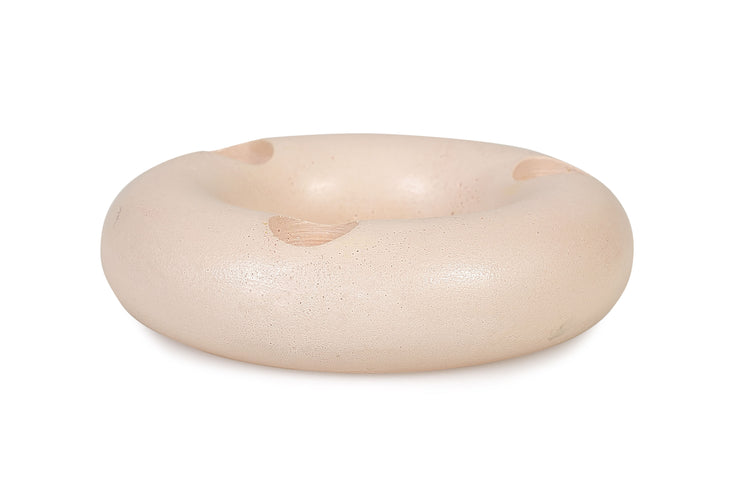 Nordic Donut Style Concrete Candle Holder - Blush
