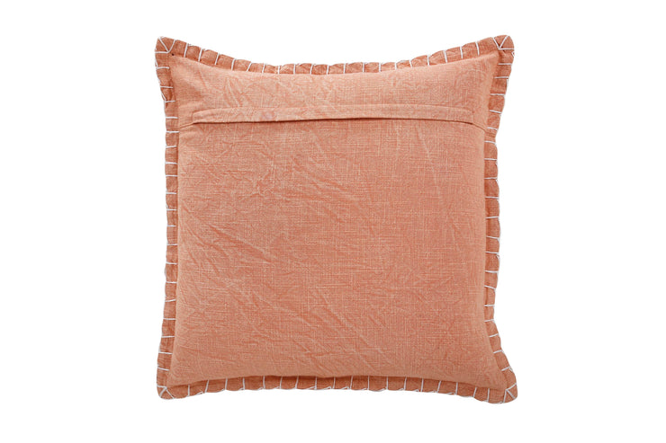 Stone Washed Throw Pillow, Rasberry Blush - 21x21 Inch