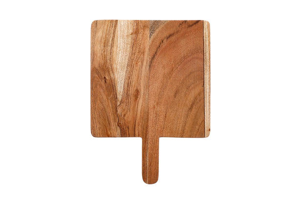 Handmade Acacia Wood Chopping Board - 14X10X0.5 Inch