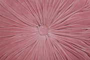 Casaamarosa CUSHIONS Velvet Round Cushion, Blush- 16 Inch CCR-VL-04 16 Diameter / Velvet / Pink