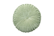 Casaamarosa CUSHIONS Velvet Round Cushion - Pistachio Green - 16 Inch CCR-VL-09 16 Diameter / Velvet / Pistachio Green