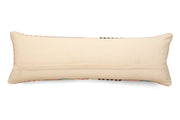 Casaamarosa CUSHIONS Handmade Circle Geo Lumbar Pillow, Multi- 12x34 Inch