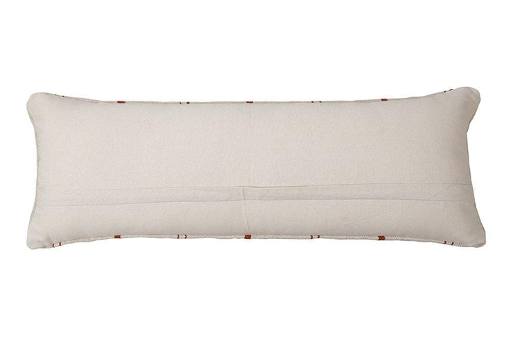 casaamarosa CUSHIONS Terra Diamond Lumbar Pillow - 12 x 34 inch