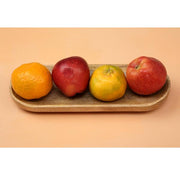 Casaamarosa Kitchen Essential Mango Wood Decorative Tray, 12" x 4" (Moq 2) WP-WD-02